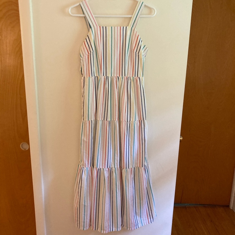 J.Crew Factory | Striped Midi Dress